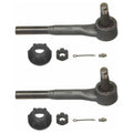 2X Front Outer Steering Tie Rod End Kit for C20, C2500 Suburban