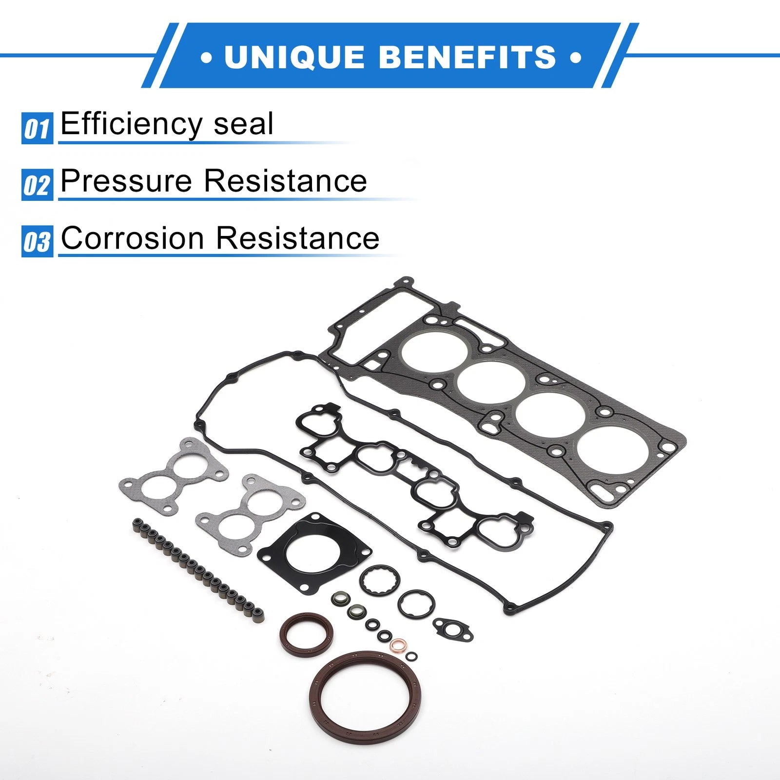 Cylinder Head Gasket Kit No. 101018M027 for Nissan QG16 (Year Range)