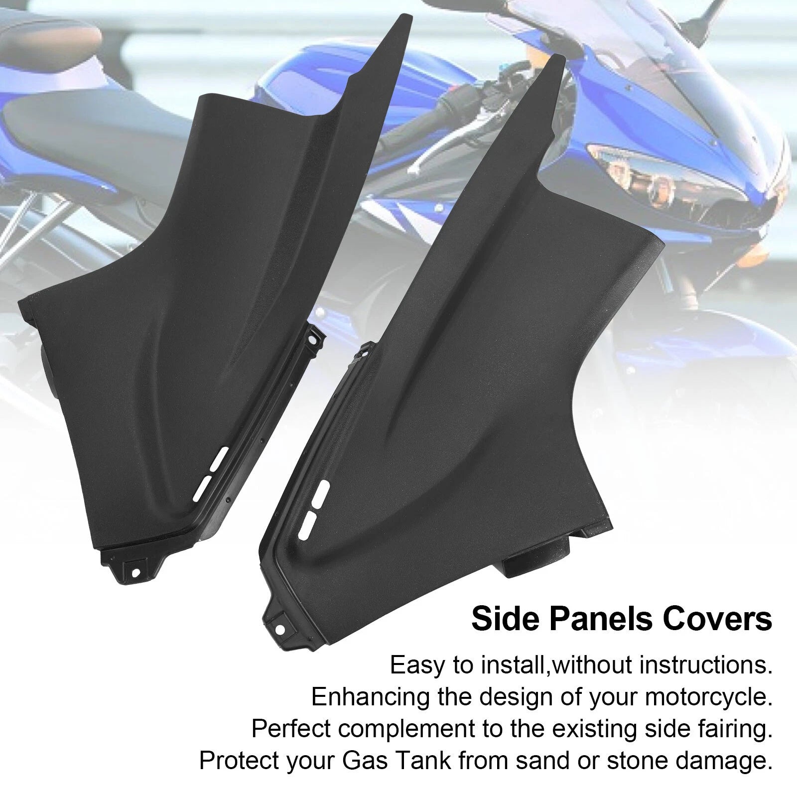 Gas Tank Side Trim Cover Panel for Yamaha YZF R6 R6S (2003–2005)