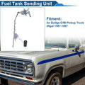 Fuel Level Sending Unit Module for Dodge D/W Pickup Truck 20gal (1981–1987)