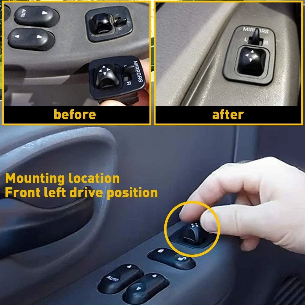 Interior Trim Molding Cup Holder Cover for Ford (2015–2021)