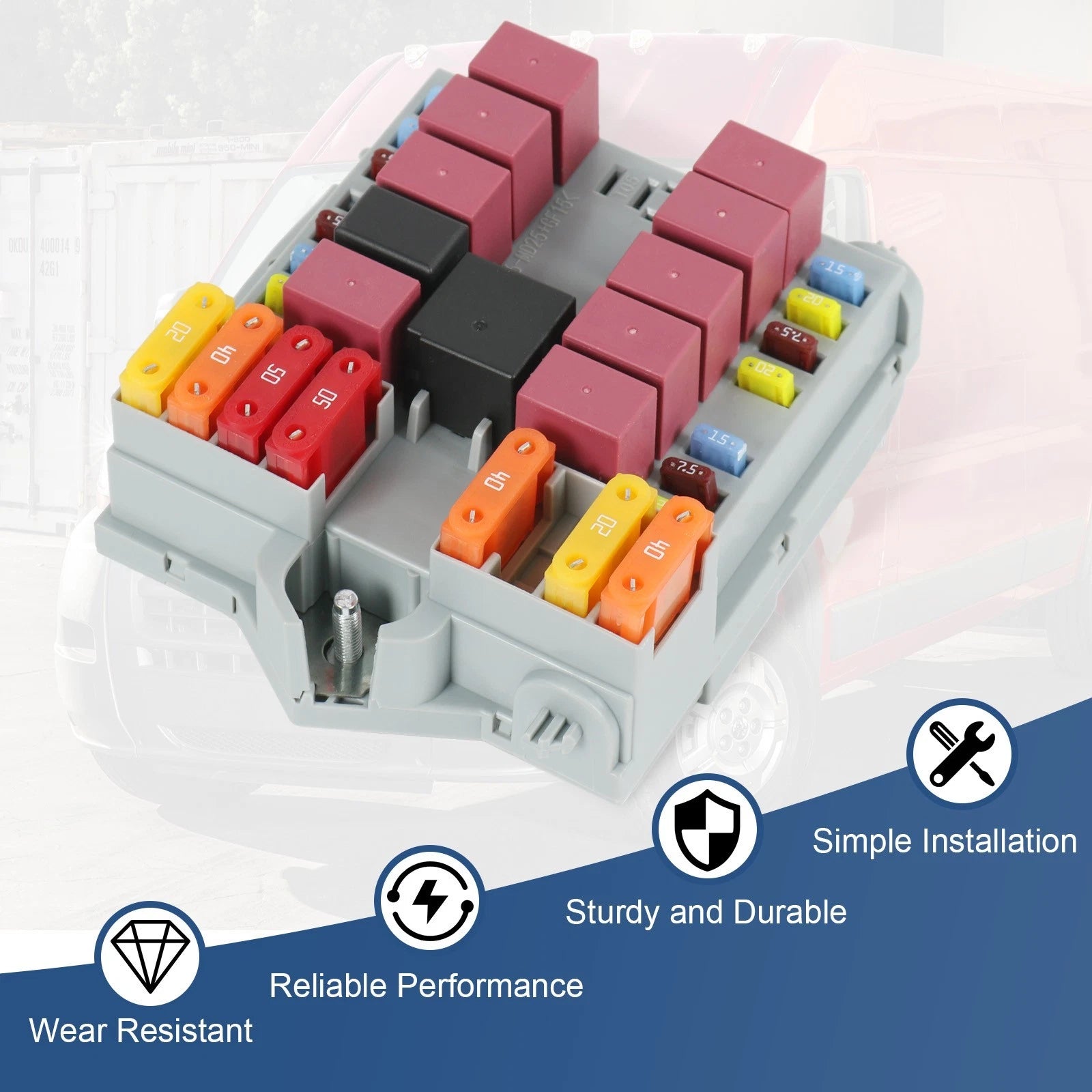 Power Distribution Center for Ram ProMaster 1500 2500 (2014–2023)