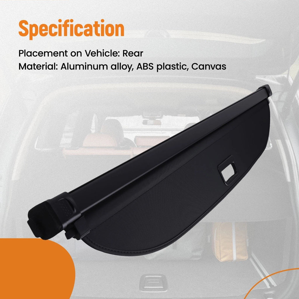 Boot Load Cover for Mercedes GLK-Class (2010–2015) Retractable Security Shade