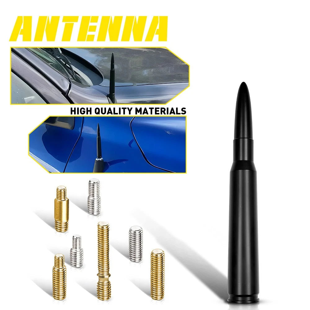 4.25 Inch Black Antenna Mast for Ford Mustang (1979–2009)