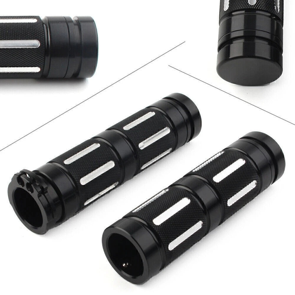 2X 1" Handlebar Hand Grips for Harley Dyna Wide Glide EFI (2006–2017)
