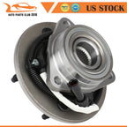 2 Front Wheel Hub Bearings for Ford F-150 (1997-2000) 4WD with ABS