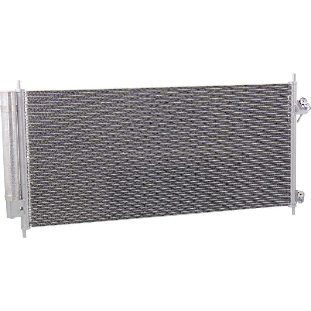 AC condenser for Honda Fit (2009–2014) with receiver drier