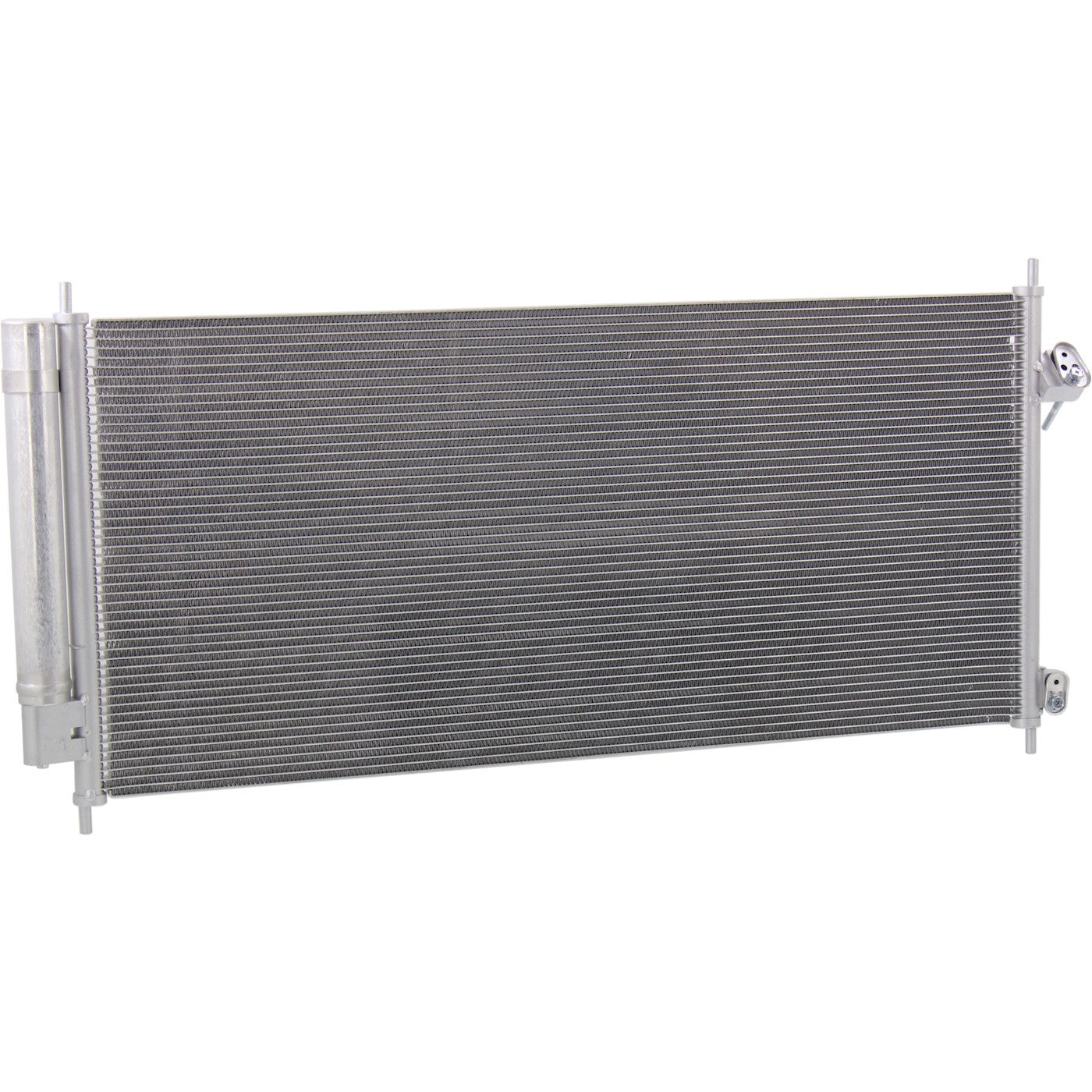 AC condenser for Honda Fit (2009–2014) with receiver drier