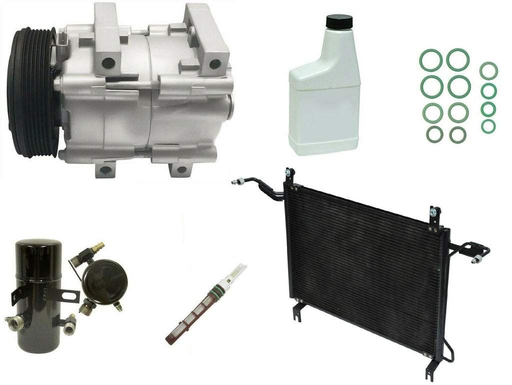 AC Compressor Kit Replacement With Condenser for Toyota Hilux (2010–2015)