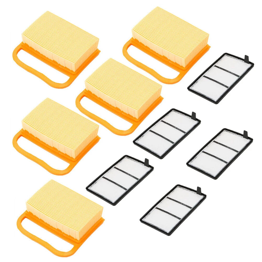 Set of 5 Air Filters & Pre Cleaners for Stihl TS410 TS420 (2000–2023)
