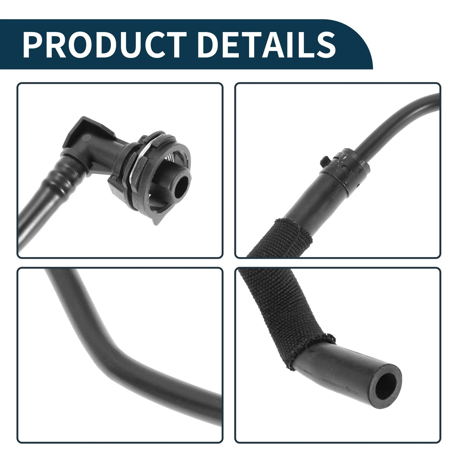 Heater Hose for Audi A4 allroad quattro (2012–2016) No. 8K0121081CA Rubber