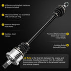 Set of 2 CV Axle Shafts for Can-Am Maverick 1000 1000R (2013–2015)