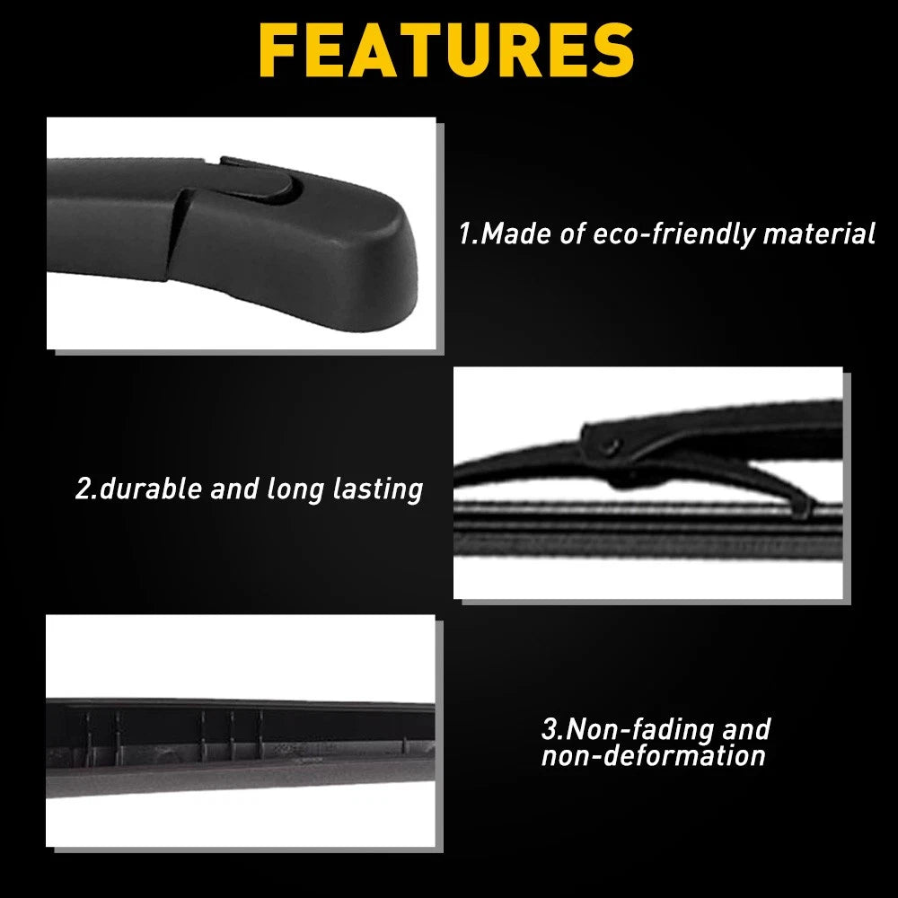 Rear Wiper Arm & Blade Set for Hyundai Tucson (2005–2009)