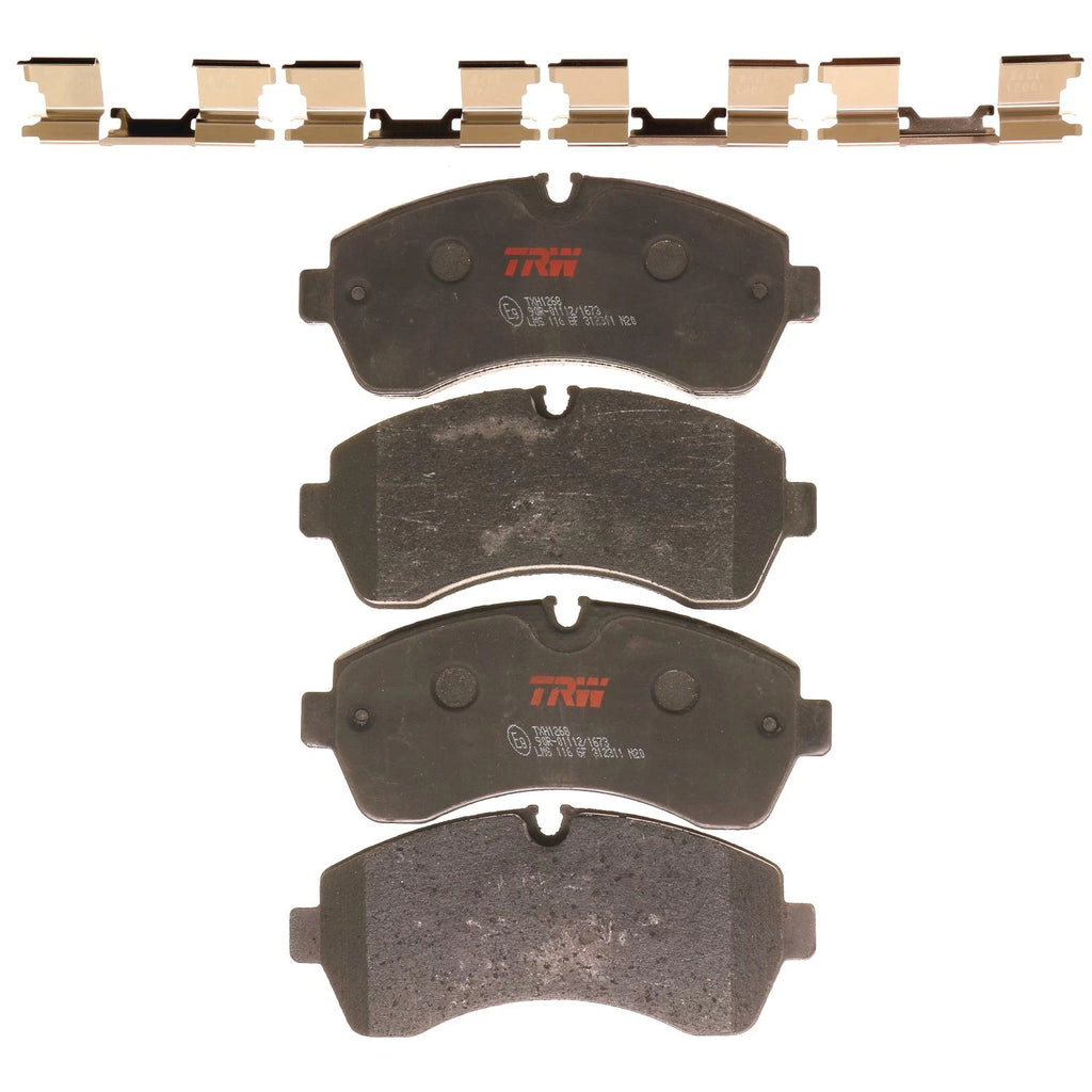 Set of 4 Front Disc Brake Pads for Mercedes Sprinter 3500 (2010–2019)