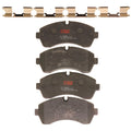 Set of 4 Front Disc Brake Pads for Mercedes Sprinter 3500 (2010–2019)