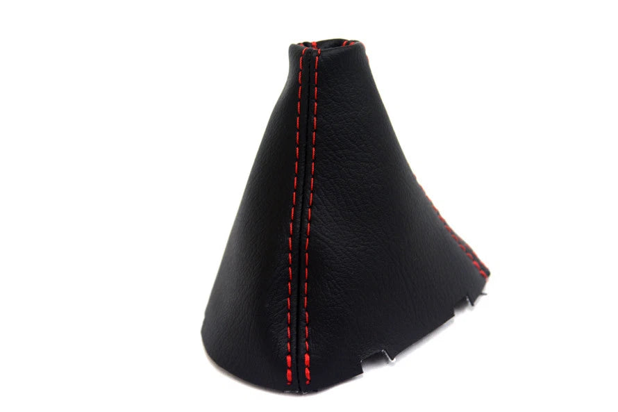 Automatic Shift Boot Cover for Audi TT (2008–2016) Red Stitch PVC Leather