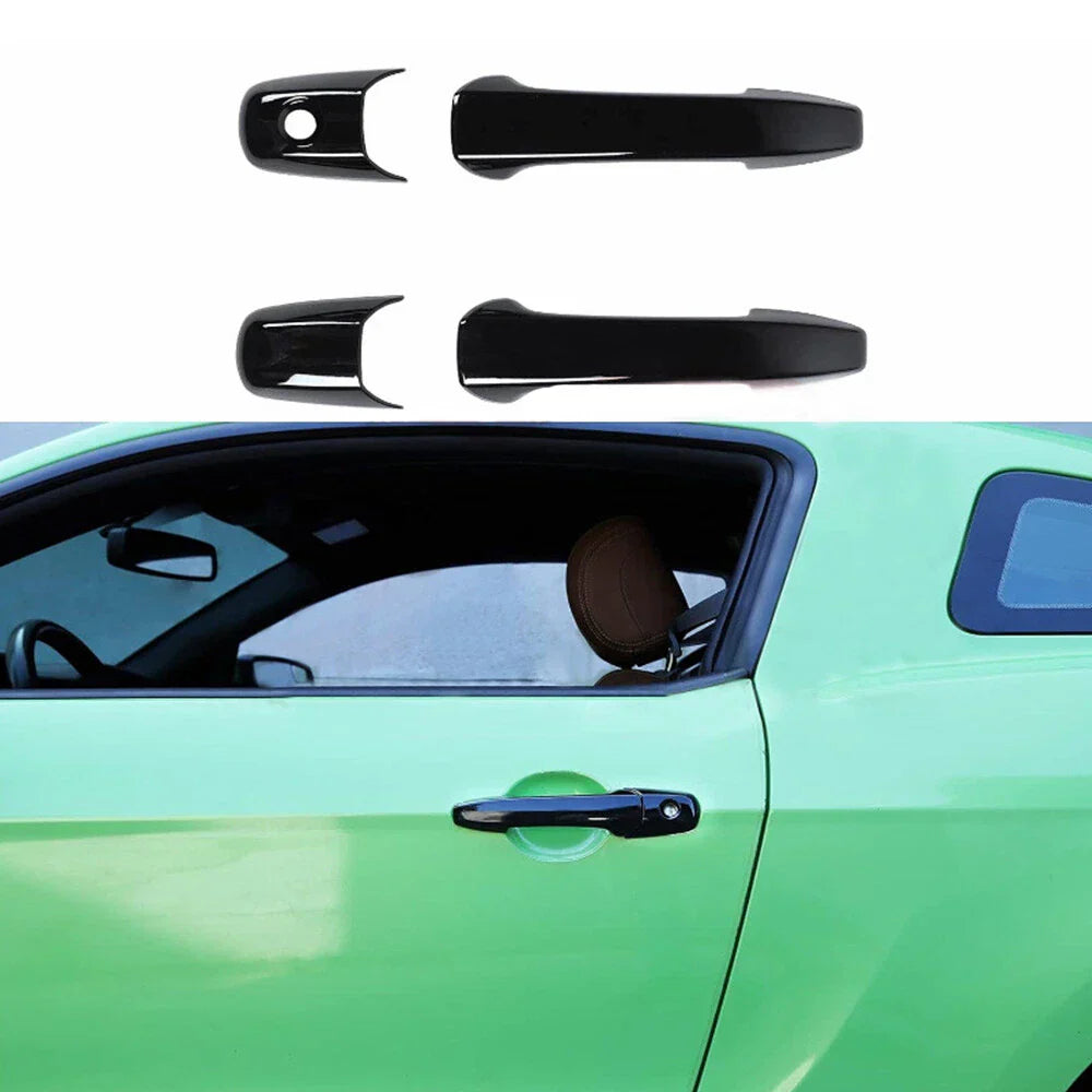 Front Left & Right Door Handle Cover Trim for Ford Mustang (2015-2023)