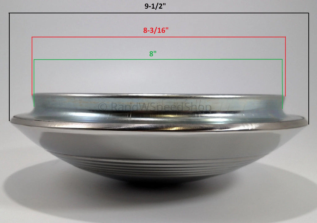 Stainless Hubcaps Set for Ford Car and Truck (1940–1941)