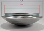 Stainless Hubcaps Set for Ford Car and Truck (1940–1941)