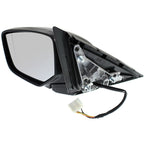 Power Mirror Set for Acura ILX (2013–2018) Manual Fold Paintable