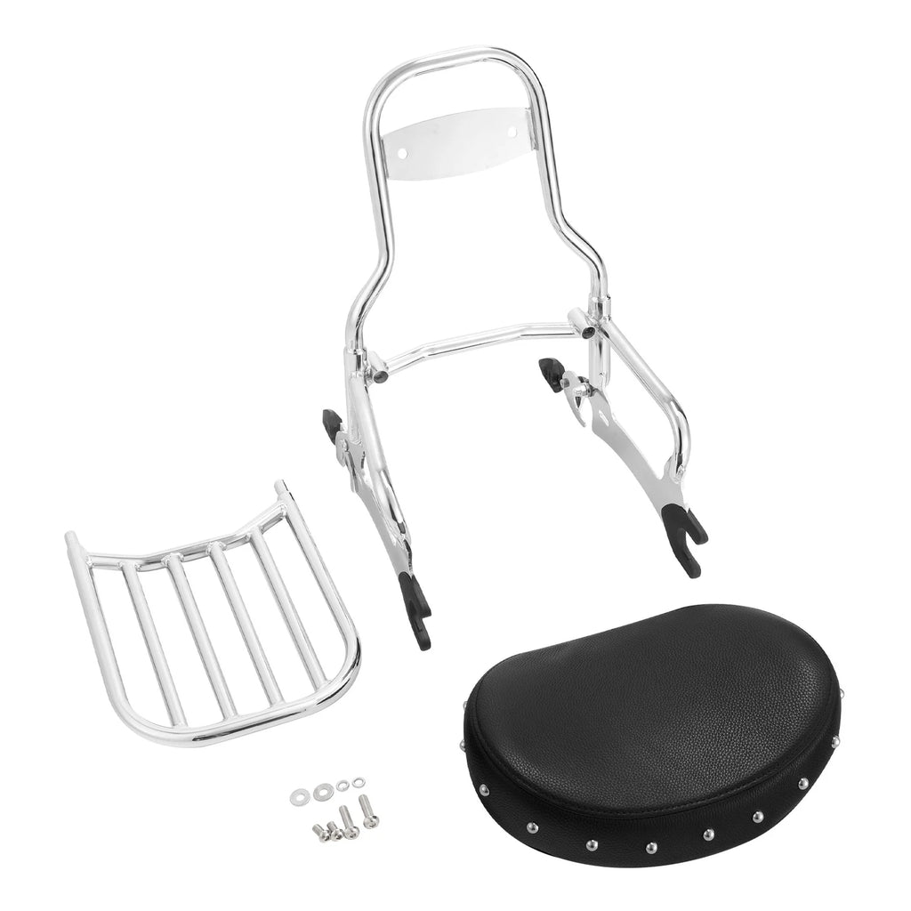 Sissy Bar Luggage Rack Mount Spools for Indian Roadmaster (2017–2024)