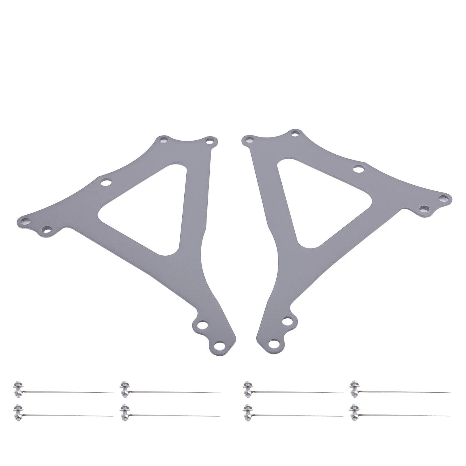 Set of 2 Front LH & RH Brace Bar Support Brackets for Subaru BRZ (2013–2023) Toyota 86 (2017–2019)