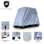4X Waterproof Cover for Club Car, Yamaha, EZGO Golf Cart (Fits All Models)