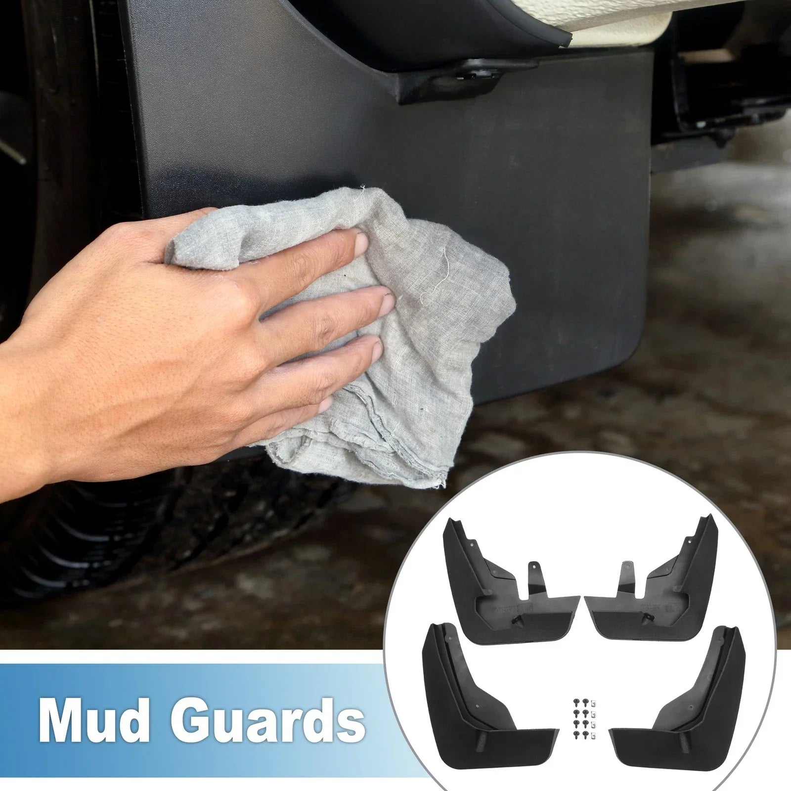 Mud Flap Splash Guard for Chevrolet Suburban 2021-2023