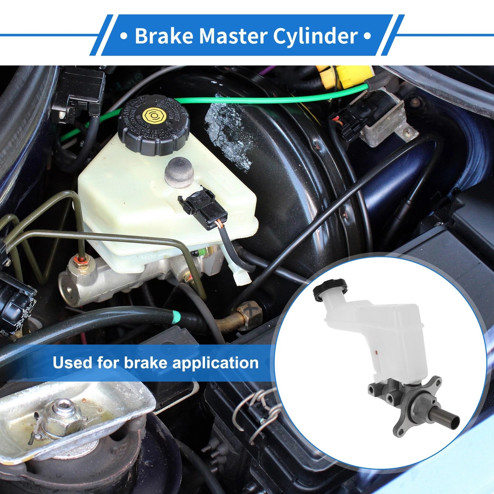 Brake Master Cylinder with Reservoir No. 585102S201 for Hyundai Tucson (2010–2013)