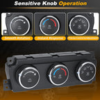 A/C Heater Climate Control Module Panel 55056826AB for Dodge Ram 1500 (2009–2011)