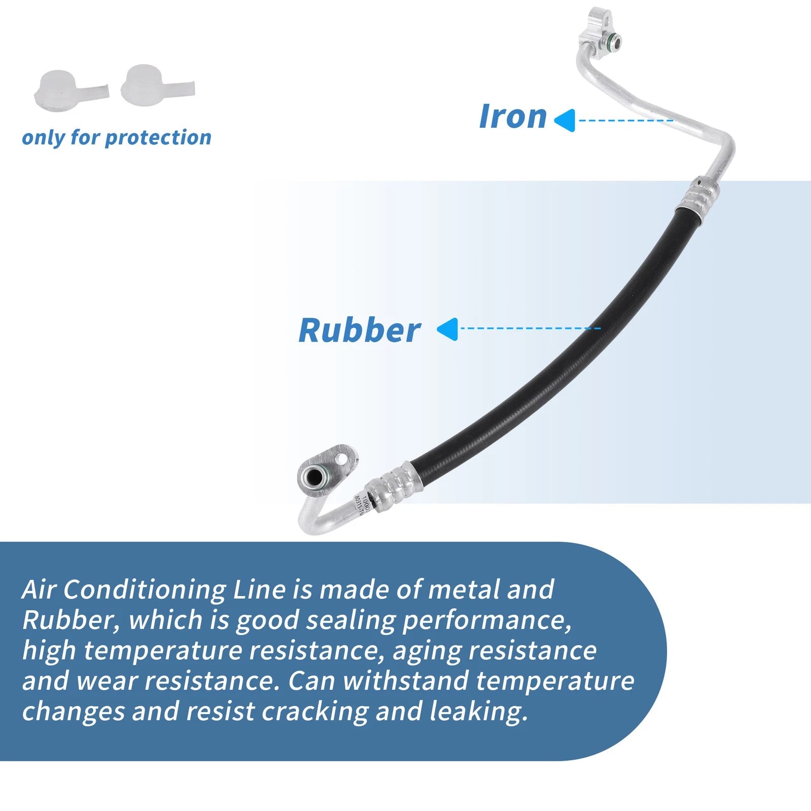 A/C Refrigerant Liquid Hose for Honda CR-V (2012–2014) No. 80315T6A003