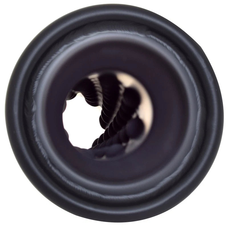 Gibson Rolled Edge Angle-Cut Muffler for - 4in OD, 2.25in Inlet, 12in Length