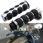 1" Motorcycle Handlebar Hand Grips for Harley Touring Street Electra Road