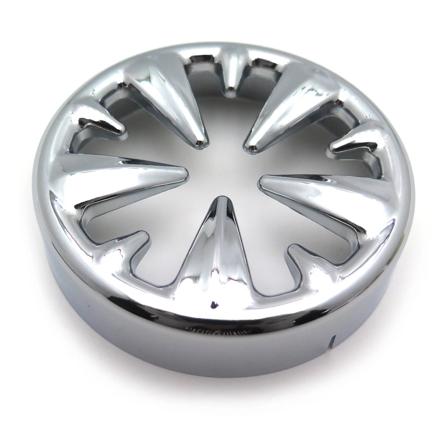 Chrome 3.5" Round Horn Cover for Honda Cruisers