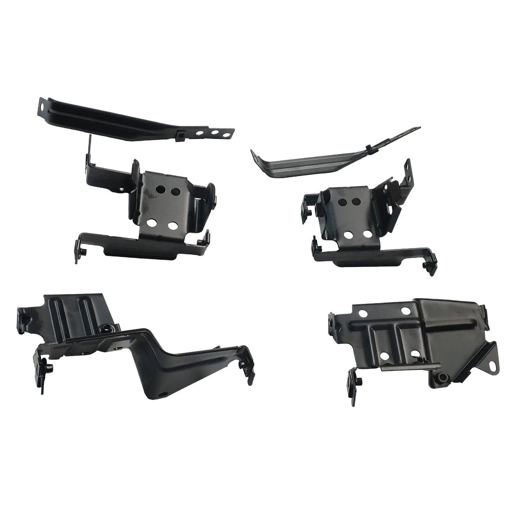 Set of 6 Front Bumper Reinforce Brace Brackets for GMC Sierra 2500HD 3500HD (2011–2014)
