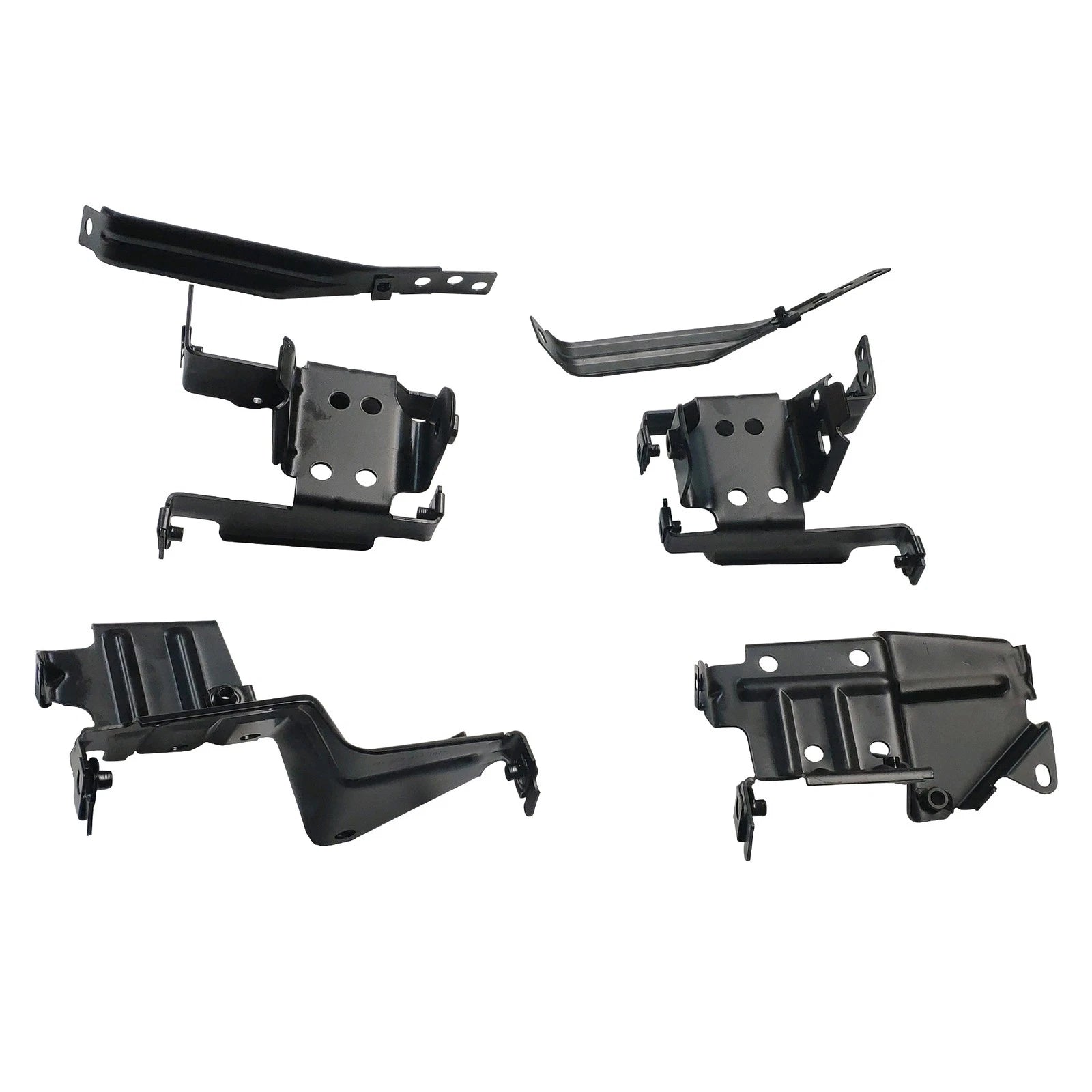 Set of 6 Front Bumper Reinforce Brace Brackets for GMC Sierra 2500HD 3500HD (2011–2014)