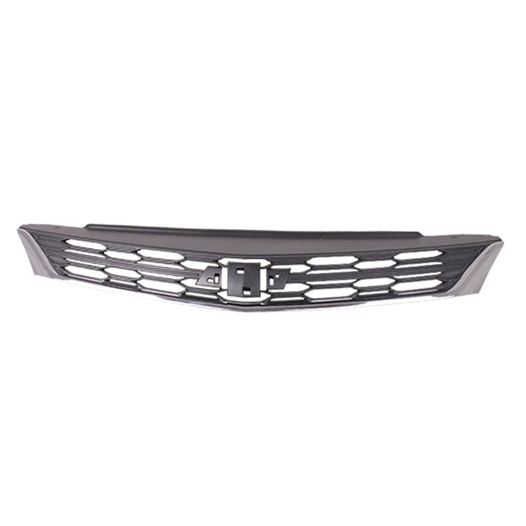 Front Upper Grille Replacement Black Chrome ABS for Ford Explorer (2011–2019)