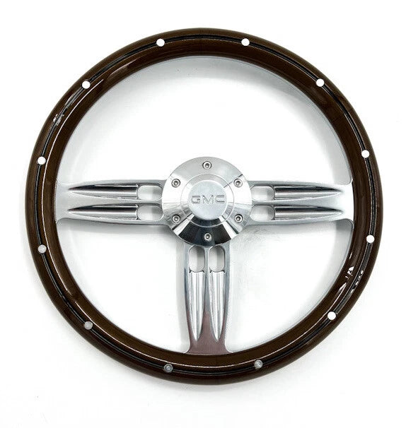 Polished Steering Wheel for GMC Chevy Trucks (1995–2001) 14 Inch