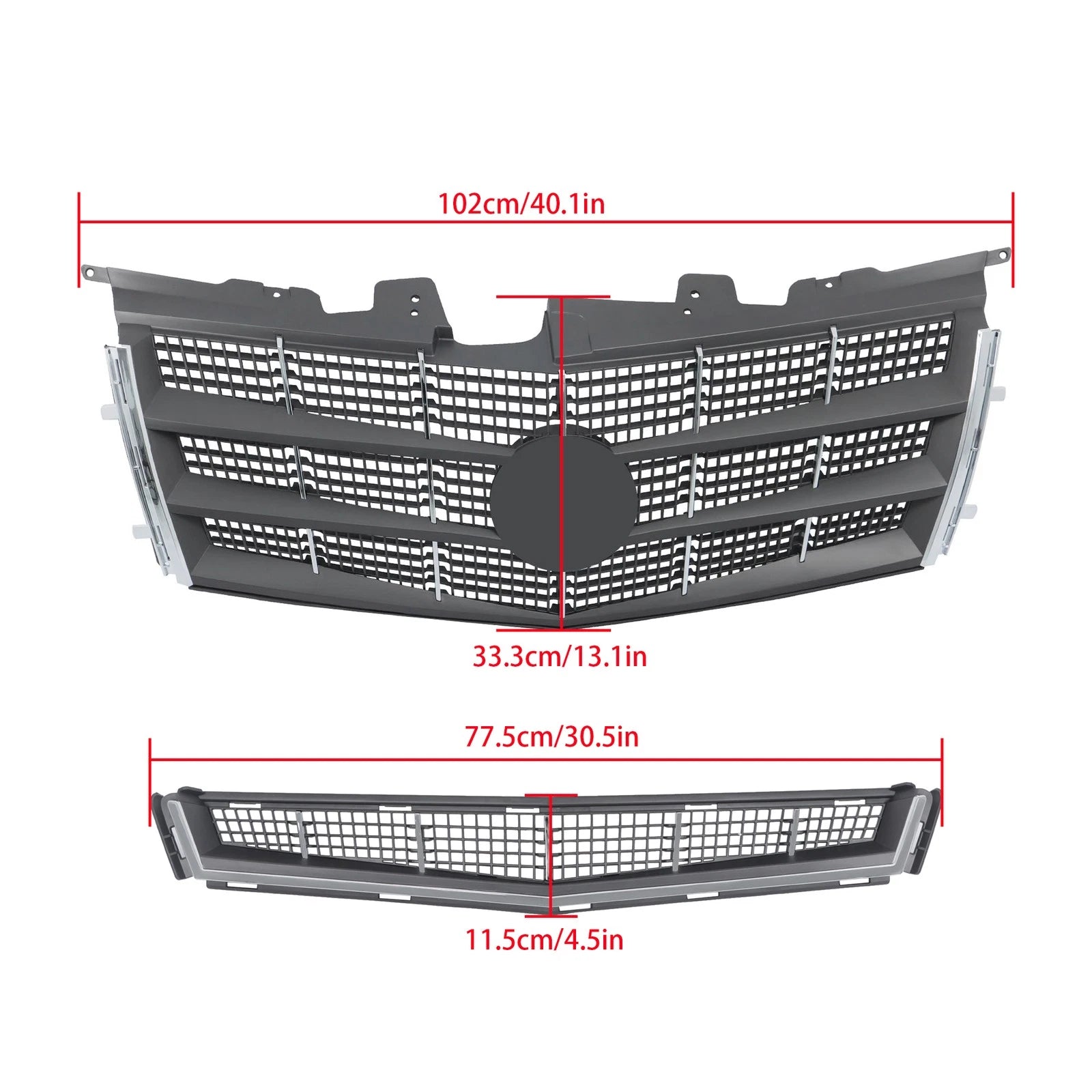 Grille Set for Cadillac CTS (2008-2011)