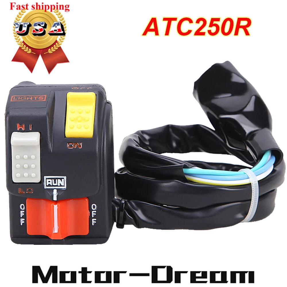 L/H Switch for Honda ATC250R (1986–1986) 35200-HA2-674