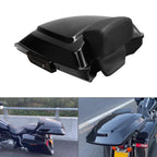 Black Razor Trunk Backrest Pad for Harley Touring (2014–2024)