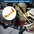 Folding Motorcycle Gear Shifter Lever for Honda CRF150F (2003-2017) Gold Orange