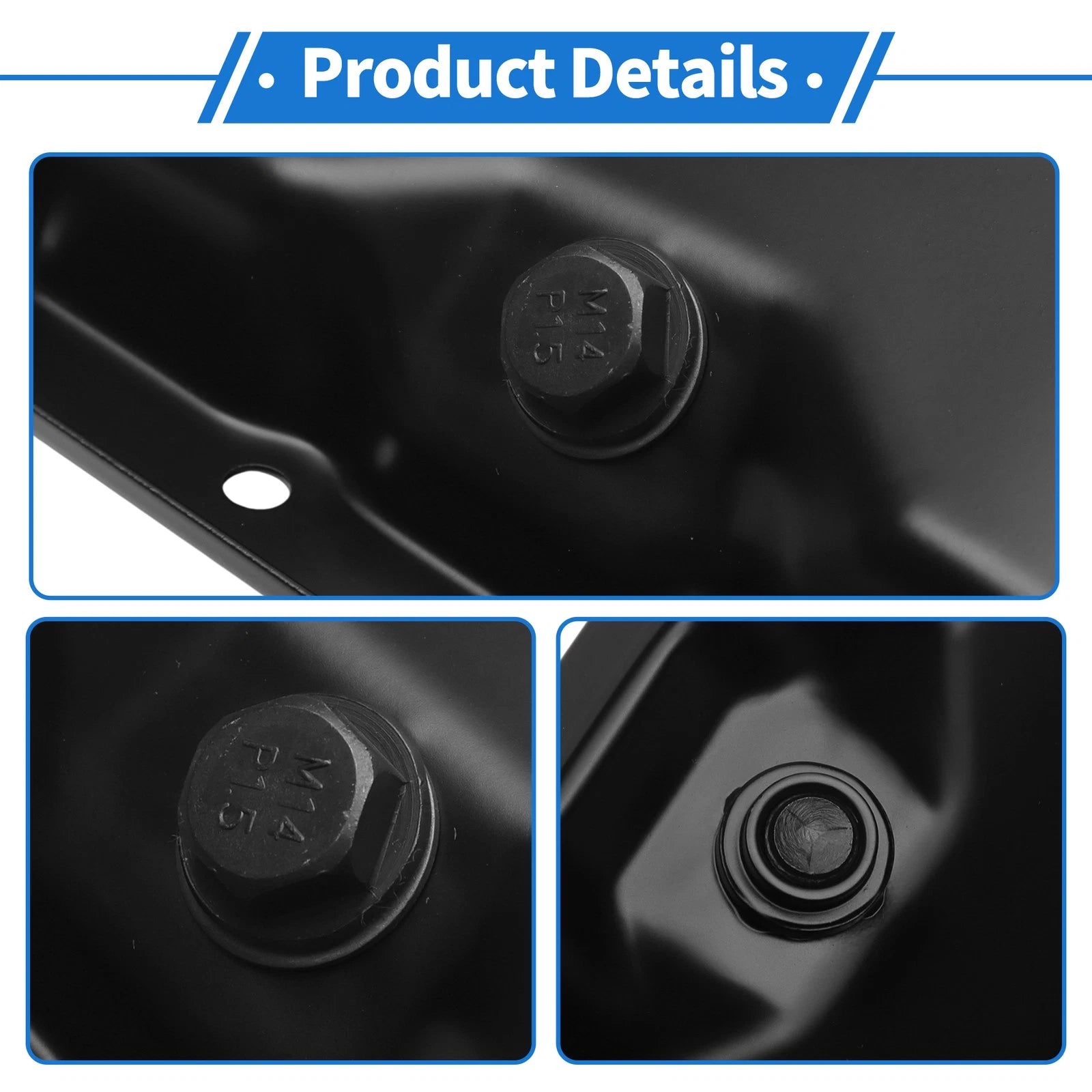 1 Pc Engine Oil Pan No.07K103600A for Volkswagen Jetta (2005–2014) 2.5L