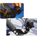 A-Pillar LED Spot Work Light Mounting Bracket for Polaris RZR XP 1000 (2014–2019)