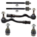 Set of 4 Mevotech Supreme Inner Outer Tie Rods & Lower Ball Joints for A4 A5 S4 (2008–2016)