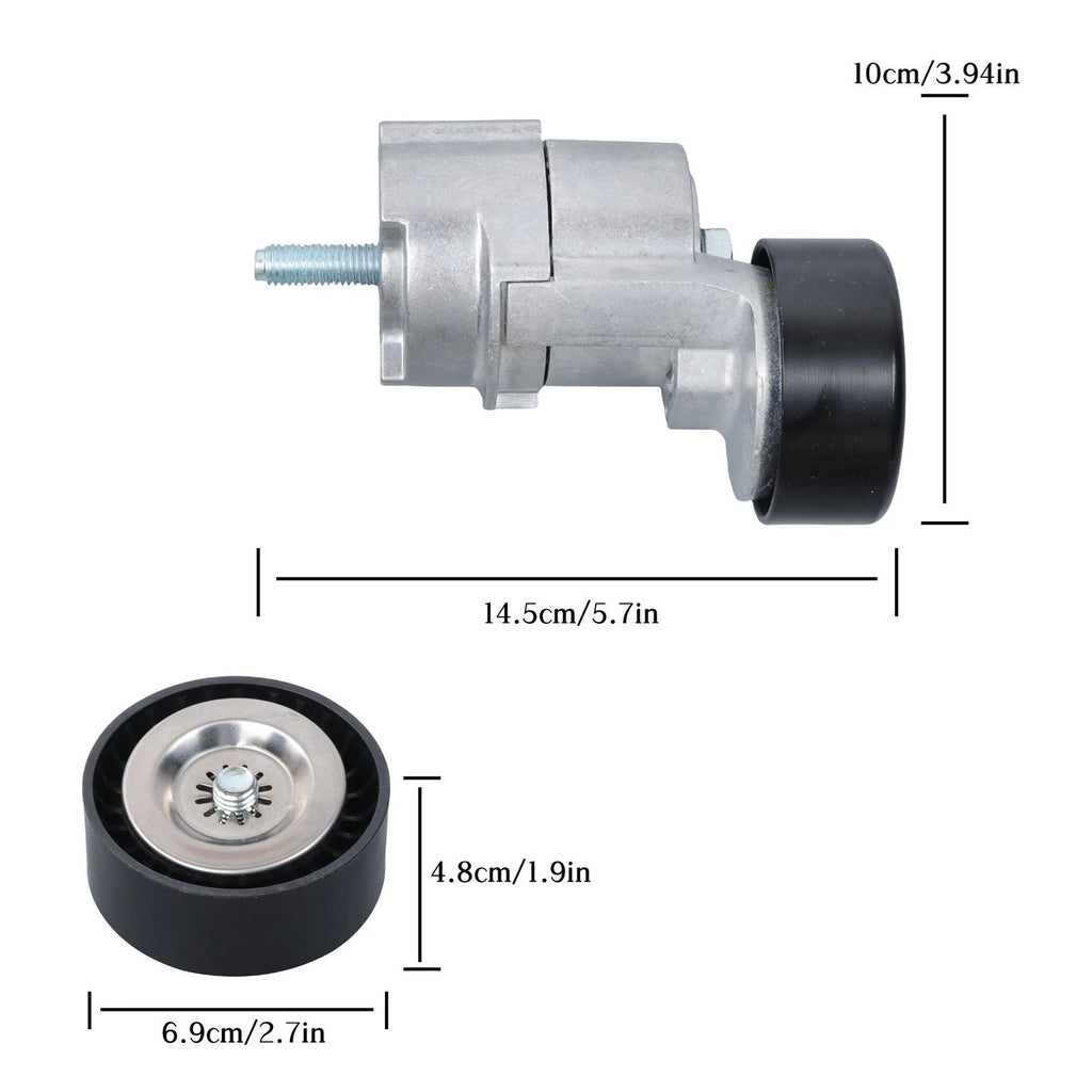 Belt Tensioner with Extra Pulley for Hyundai Kia (2006–2014) 2.0 2.4L