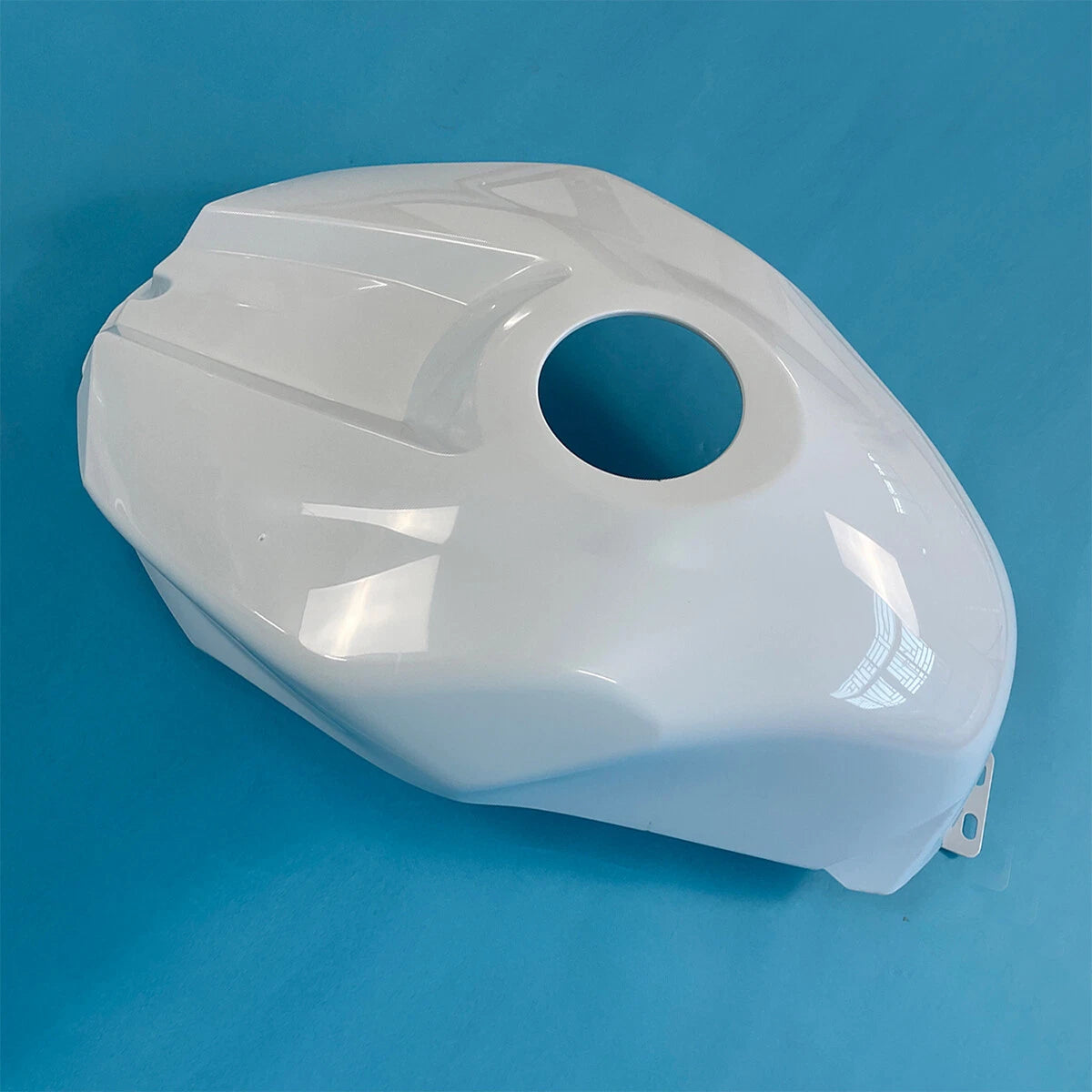 Unpainted White Fuel Gas Tank Cover for Yamaha YZF R1 (2009–2014)