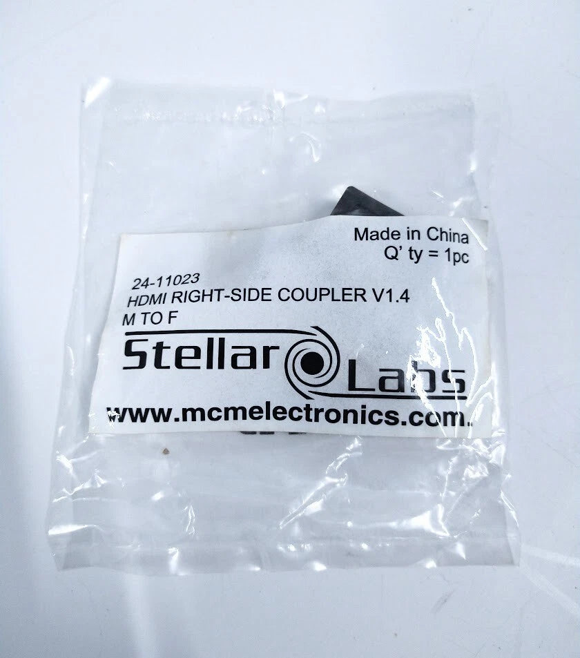 3X HDMI Right Side Coupler V 1.4 M To F for Stellar Labs 24-11023