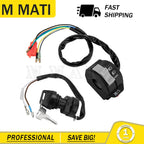 Stop Switch Headlight with Ignition Key Switch for Yamaha YFS200 Blaster (1988–2001)
