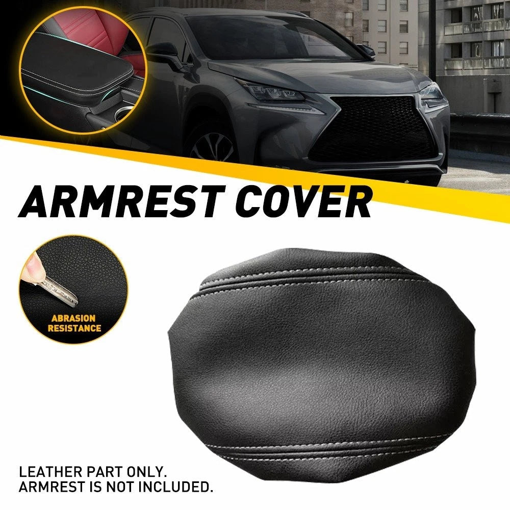 Leather Center Console Armrest Cover for Lexus NX200t NX300 NX300h (2015–2021) EPY